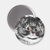 Louis Wain cat Magnet (Voorkant / Achterkant)