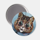 Louis Wain cat Magnet (Voorkant / Achterkant)
