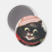 Louis Wain cat Magnet (Voorkant / Achterkant)