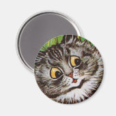 Louis Wain cat Magnet (Voorkant / Achterkant)