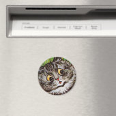 Louis Wain cat Magnet (Insitu (Vaatwasser))