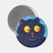 Louis Wain cat Magnet (Voorkant / Achterkant)