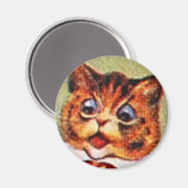 Louis Wain cat Magnet (Voorkant / Achterkant)