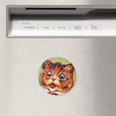 Louis Wain cat Magnet (Insitu (Vaatwasser))