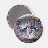 Louis Wain cat Magnet (Voorkant / Achterkant)
