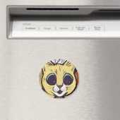 Louis Wain cat Magnet (Insitu (Vaatwasser))