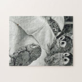 Louis Wain Cat Nightmare Owl Bird Legpuzzel (Horizontaal)