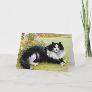 Louis Wain Cat Notecard, de Vintage Kaart van de