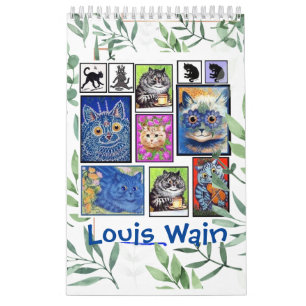 Louis Wain, Cat Paintings Calendar Kalender