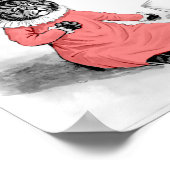  Louis Wain Cat Pillow Fight Poster Print (Hoek)