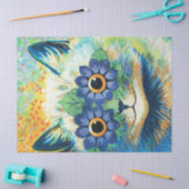 Louis Wain Cat Psychedelic Tissuepapier (Craft)