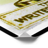 Louis Wain Cat Writer Mascot Poster Print (Hoek)