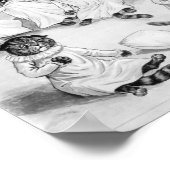 Louis Wain Cats Bedtime Poster (Hoek)
