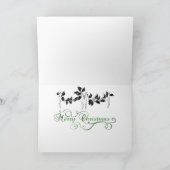 Louis Wain Cats Christmas Tree Decorating Party Feestdagen Kaart (Binnen)