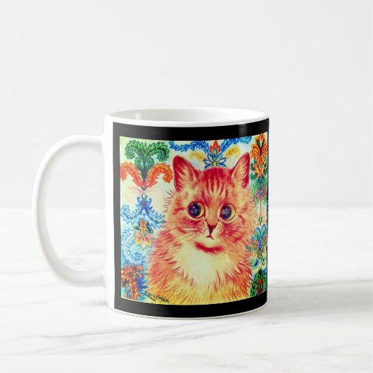 Louis Wain Cats Koffiemok (Links)