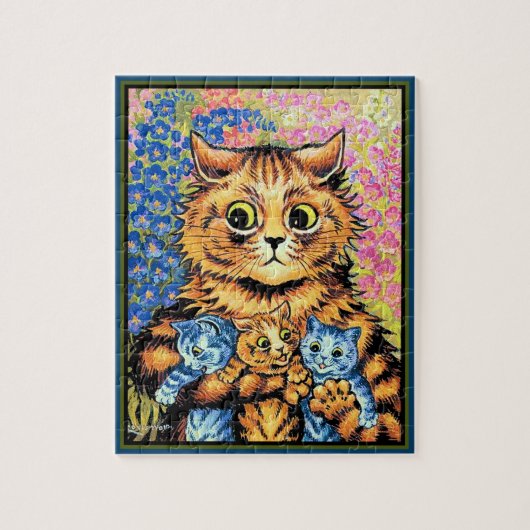 Louis Wain Cats Puzzle Legpuzzel (Verticaal)