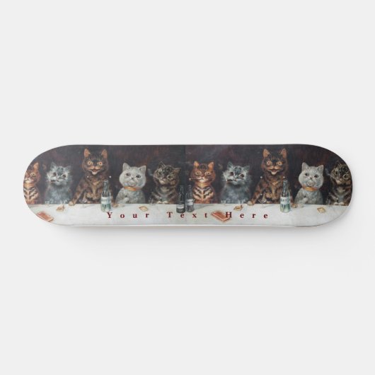 Louis Wain Cats Skateboard (Horizontaal)