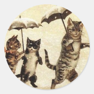 Louis Wain  Cats Sticker