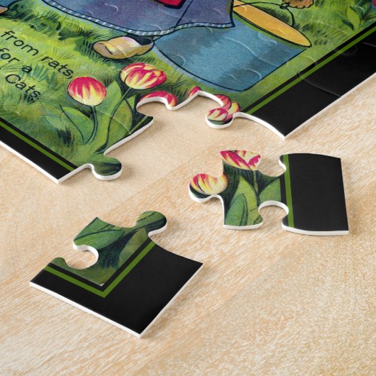 Louis Wain Cats uit Holland Puzzle Legpuzzel (Zijkant)