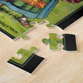 Louis Wain Cats uit Italië Puzzle Legpuzzel (Zijkant)