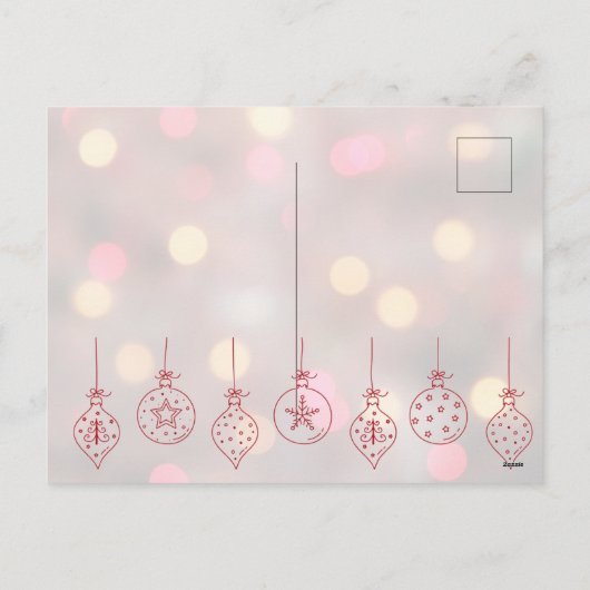 Louis Wain Christmas Cat Decorating Personalized Feestdagenkaart (Achterkant)