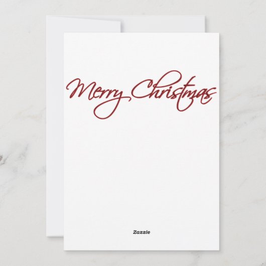 Louis Wain Christmas Cat Flat Holiday Card Feestdagenkaart (Achterkant)