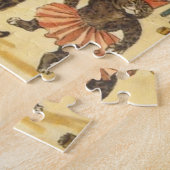 Louis Wain Christmas Party Legpuzzel (Zijkant)