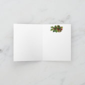 Louis Wain Christmas Santa Cat Feestdagen Kaart (Binnen)