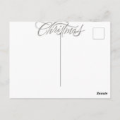 Louis Wain Christmas Time in Catland Briefkaart (Achterkant)