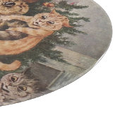 Louis Wain Christmas Time in Catland  Snijplank (Hoek)