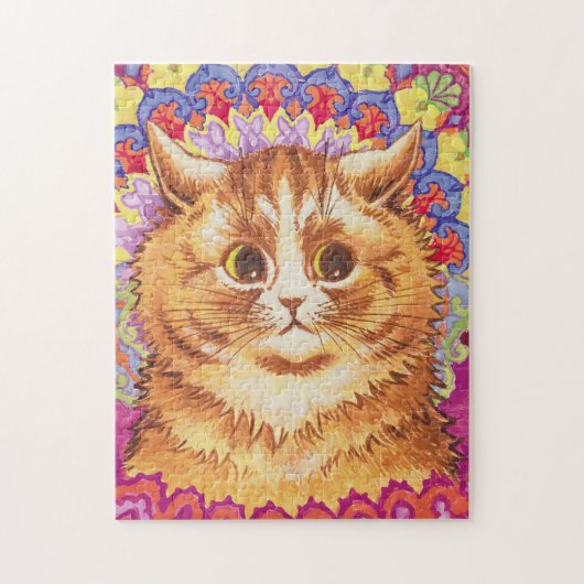 Louis Wain Colorful Cat Legpuzzel (Verticaal)
