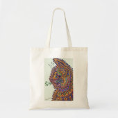 Louis Wain Fantasy Wallpaper Canvas tas (Voorkant)