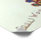 Louis Wain Fantasy Wallpaper Cat Poster (Hoek)