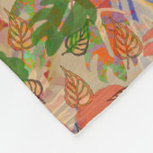  Louis Wain Flower Power Cat Art Fleece Deken (Hoek)