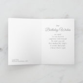 Louis Wain Flowers for the duchess Birthday CC1007 Kaart (Binnen)