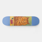 LOUIS WAIN GINGER CAT ART Skateboard (Horizontaal)