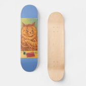 LOUIS WAIN GINGER CAT ART Skateboard (Voorkant)