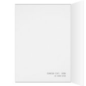 Louis Wain Ginger cat Birthday party uitnodiging (Binnen (Links))