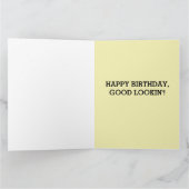 LOUIS WAIN GINGER ORANJE KAT ROMANTISCHE VERJAARDA KAART (Binnen)