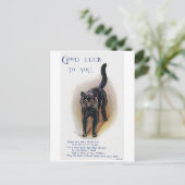 Louis Wain, Good Luck Cat, Briefkaart (Staand voorkant)