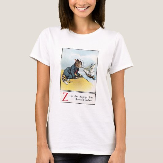 Louis Wain, Grappige Kat T-shirt (Voorkant)