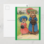 Louis Wain, het kat-Show, kunst Briefkaart (Voorkant / Achterkant)
