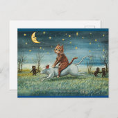 Louis Wain, If Big Things, Cat Art Postcard Briefkaart (Voorkant / Achterkant)