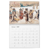 Louis Wain Kat Familie Kalender (Jan 2027)