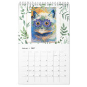 Louis Wain, Kat Schilderijen Kalender (Jan 2027)