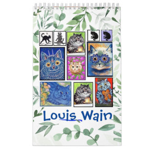 Louis Wain,  Kat Schilderijen Kalender