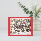 Louis Wain Katten 2 Briefkaart (Staand voorkant)