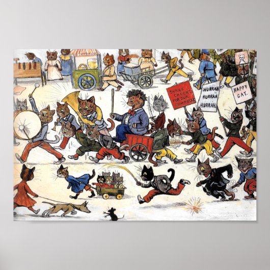 Louis Wain Katten 2 Poster (Voorkant)
