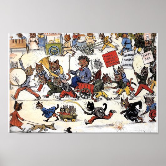 Louis Wain Katten 2 Poster (Voorkant)