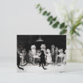 Louis Wain Katten 3 Briefkaart (Staand voorkant)